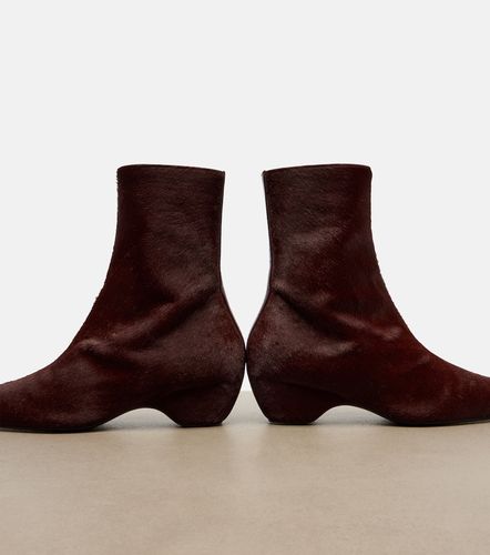Bottines Sybil en cuir façon poulain - Khaite - Modalova