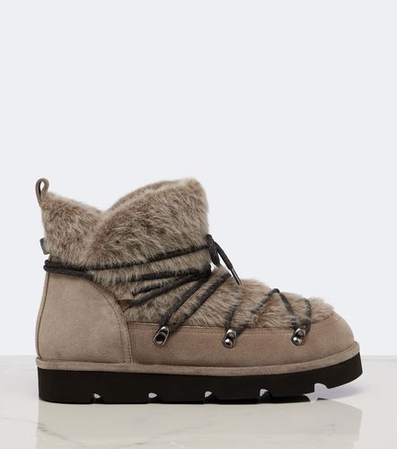 Bottes de neige Monili en daim - Brunello Cucinelli - Modalova