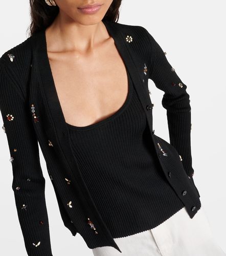Cardigan en laine à ornements - Dorothee Schumacher - Modalova