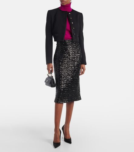 Pull en laine à col roulé - Dolce&Gabbana - Modalova