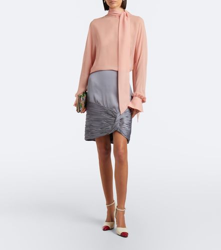 Mini-jupe en satin - Valentino Garavani - Modalova