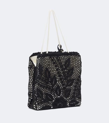 Sac à main Julia en crochet et cuir - Magda Butrym - Modalova