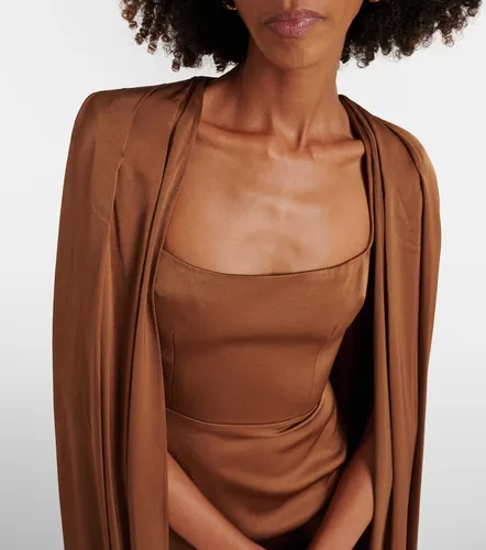 Alex Perry Robe longue en satin - Alex Perry - Modalova