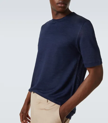 Zegna T-shirt en lin - Zegna - Modalova