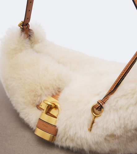 Chloé Sac à bandoulière Paddington en shearling - Chloe - Modalova