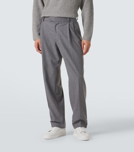 Pantalon droit Arthur en laine et cachemire - Gabriela Hearst - Modalova