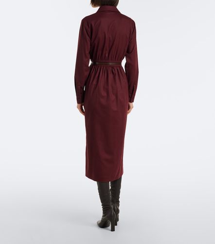 Robe chemise en laine mélangée - Max Mara - Modalova