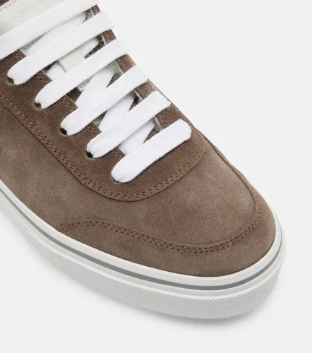 Baskets Monili en daim et shearling - Brunello Cucinelli - Modalova