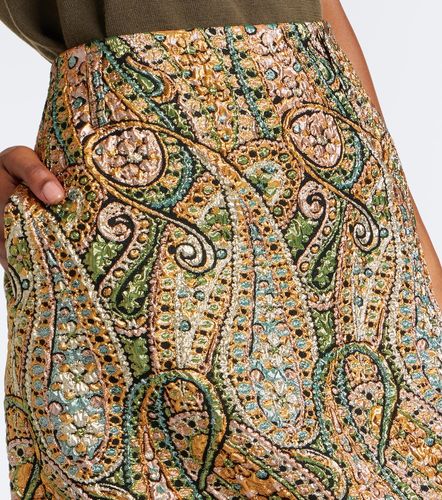 Jupe midi à motif cachemire - Dries Van Noten - Modalova