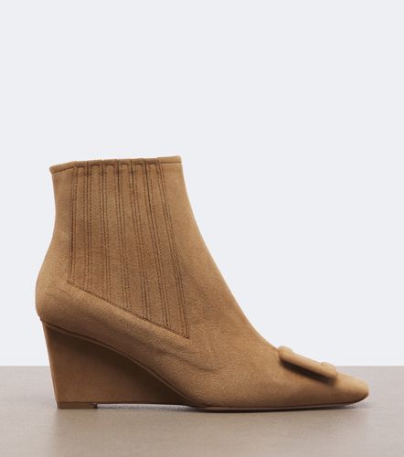 Bottines compensées Belle Vivier en daim - Roger Vivier - Modalova