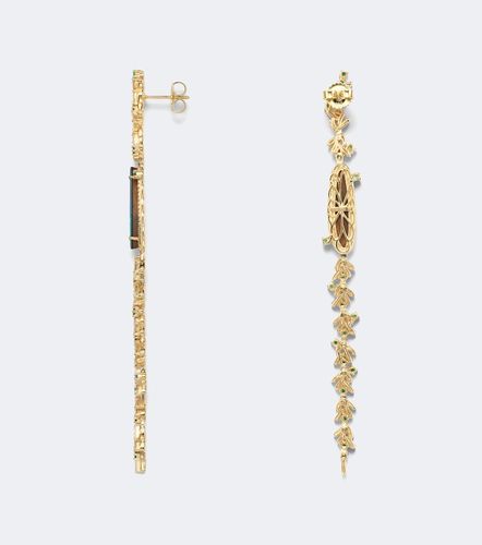 Boucles d'oreilles en or 18 ct et pierres précieuses - Suzanne Kalan - Modalova