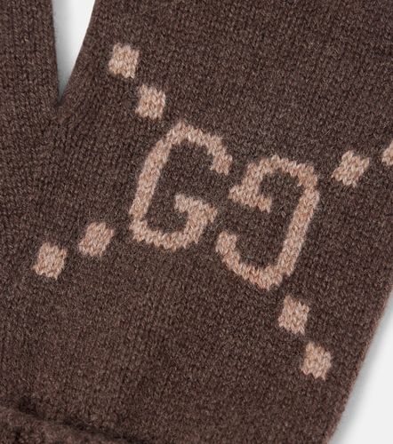 Gants GG en cachemire jacquard - Gucci - Modalova