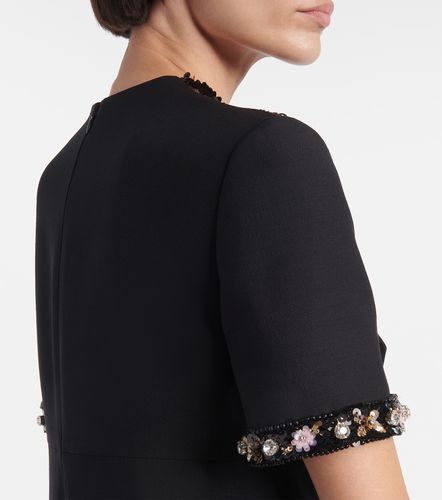 Robe en Crepe Couture à ornements - Valentino Garavani - Modalova
