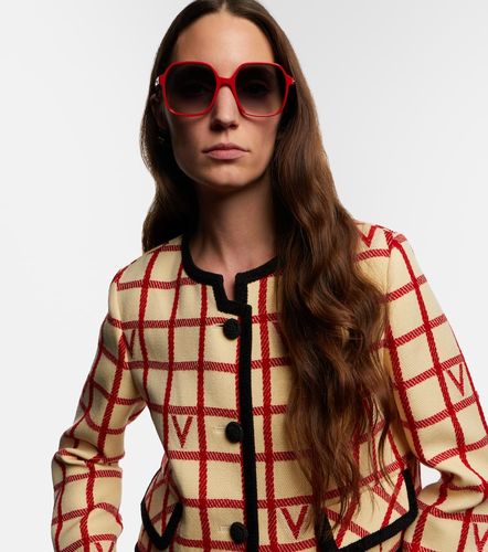 Lunettes de soleil oversize Light VLogo - Valentino Garavani - Modalova