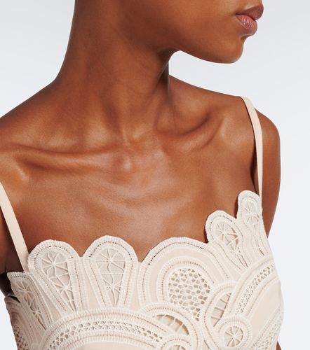 Elie Saab Top court à broderies - Elie Saab - Modalova