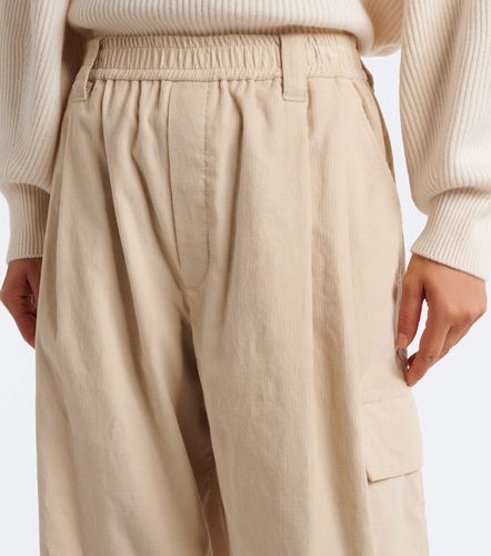 Pantalon ample Monili en coton mélangé - Brunello Cucinelli - Modalova
