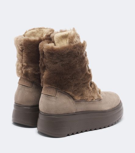 Bottines Stockholm en daim et shearling - Bogner - Modalova