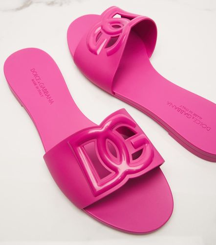 Mules DG en caoutchouc - Dolce&Gabbana - Modalova