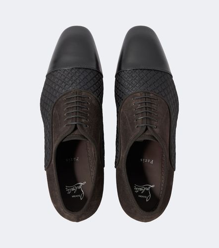 Richelieus Greggo en cuir et daim - Christian Louboutin - Modalova