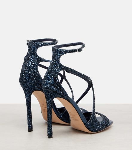 Sandales Azia 110 à paillettes - Jimmy Choo - Modalova