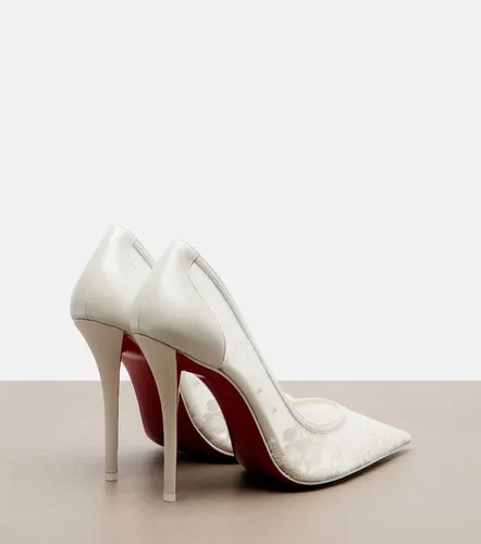 Escarpins Miss Z en cuir à fleurs - Christian Louboutin - Modalova