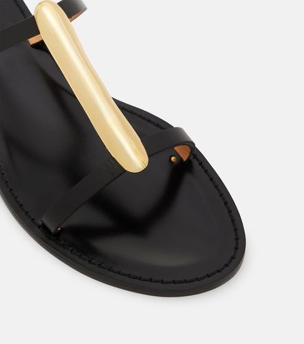 Mules Sahara en cuir à ornements - Amanu - Modalova