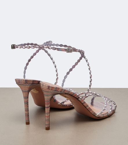 Sandales Love Struck en cuir à ornements - Aquazzura - Modalova