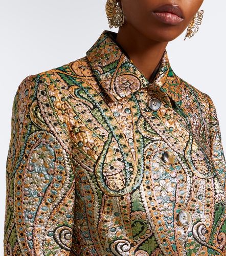 Veste en jacquard à motif cachemire - Dries Van Noten - Modalova