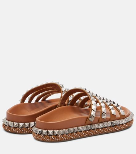 Mules Pyra Hallulila en cuir à ornements - Christian Louboutin - Modalova