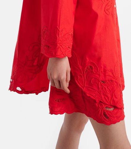 Chemise en coton à broderies anglaises - Juliet Dunn - Modalova