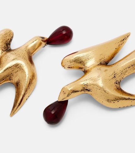 Boucles d'oreilles pendantes Dove à ornements - Saint Laurent - Modalova