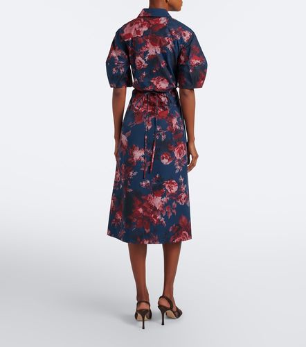 Robe chemise en popeline de coton - Erdem - Modalova