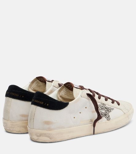 Baskets Super-Star en cuir - Golden Goose - Modalova