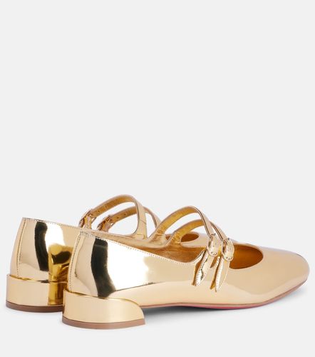Ballerines Sweet Jane en cuir métallisé - Christian Louboutin - Modalova