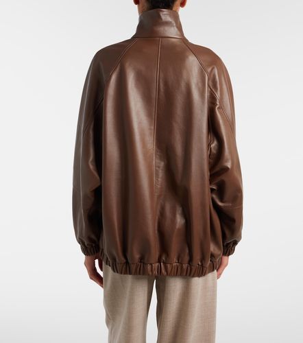 Veste Monili en cuir - Brunello Cucinelli - Modalova
