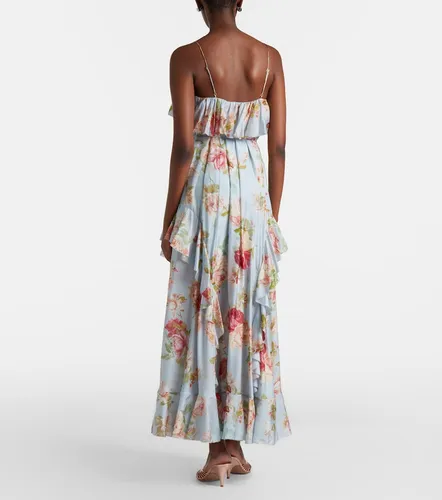 Robe Roselight en soie à fleurs - Zimmermann - Modalova