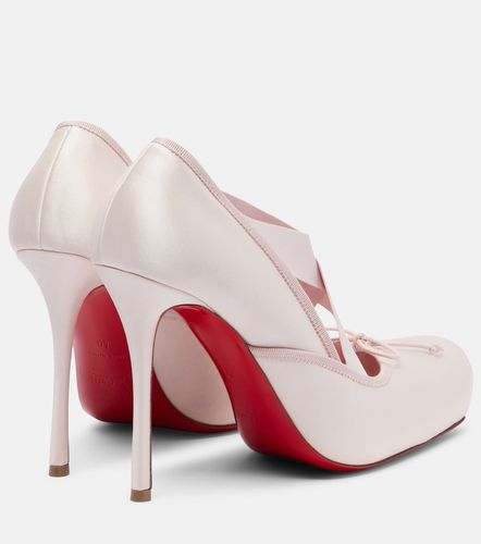 Escarpins Cassiastic 100 en satin - Christian Louboutin - Modalova