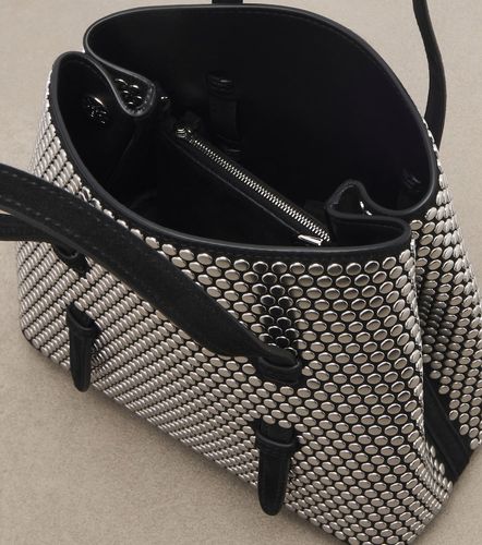Alaïa Sac à main Mina 20 en cuir à clous - Alaia - Modalova