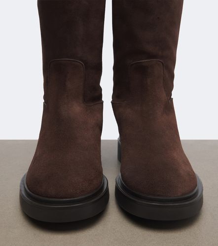 Aquazzura Bottes Ride en daim - Aquazzura - Modalova