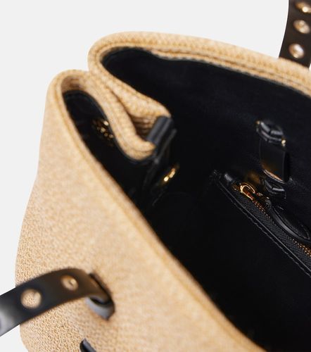 Alaïa Sac Mina 25 Medium à effet raphia - Alaia - Modalova