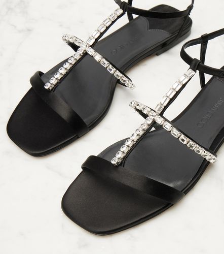 Sandales Gwyn en satin à ornements - Jimmy Choo - Modalova