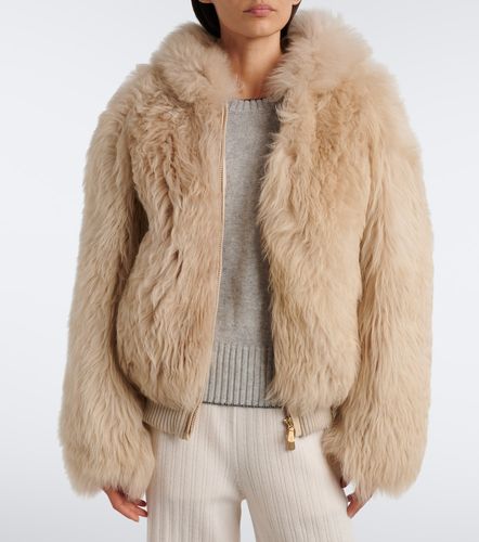 Veste en shearling à capuche - Eleventy - Modalova
