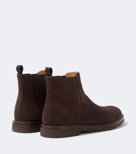Bottines Chelsea en daim - Brunello Cucinelli - Modalova