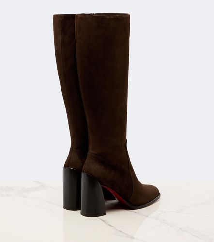 Bottes Iranina en daim - Christian Louboutin - Modalova