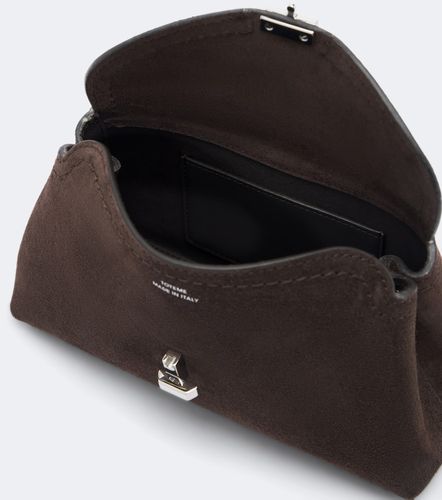 Toteme Pochette T-Lock Nano en daim - Toteme - Modalova