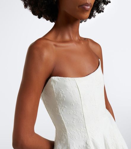 Robe longue de mariée Laila en jacquard - Markarian - Modalova