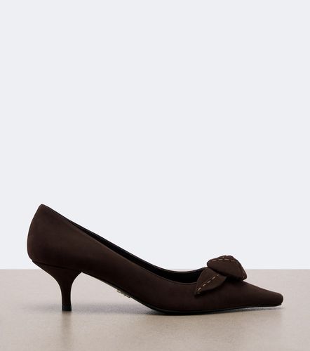 Escarpins en daim à appliqués - Prada - Modalova