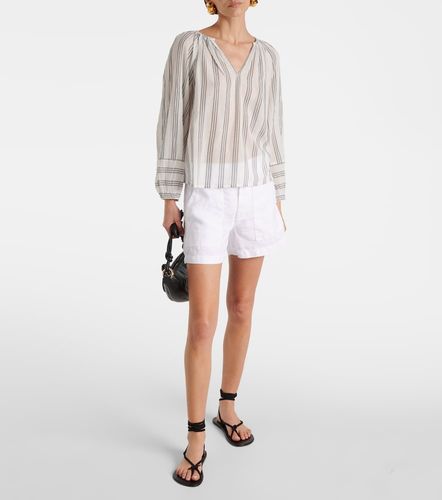 Top Gianna en coton à broderies - Velvet - Modalova