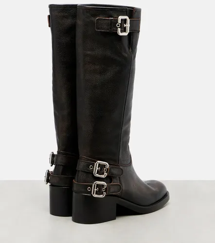 Chloé Bottes Dakota en cuir - Chloe - Modalova