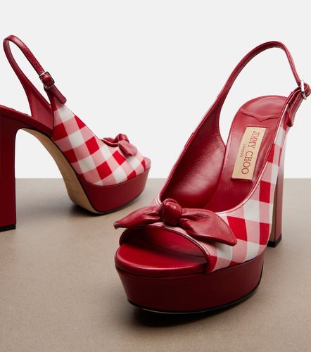 Escarpins slingback Ziva à carreaux - Jimmy Choo - Modalova